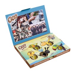 AVES CITY - Yellow Birds box perspective